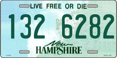 NH license plate 1326282