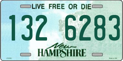 NH license plate 1326283