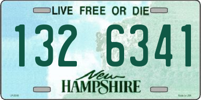 NH license plate 1326341