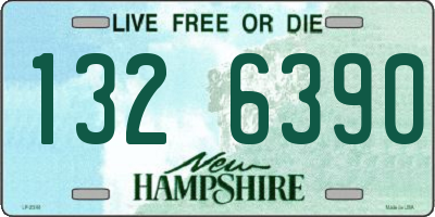 NH license plate 1326390