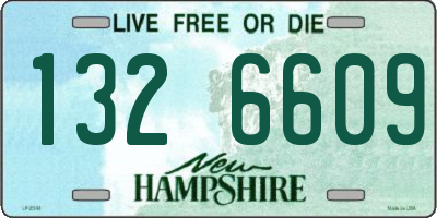 NH license plate 1326609