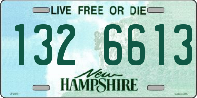 NH license plate 1326613