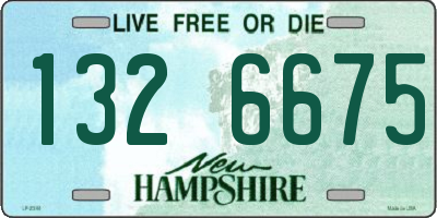 NH license plate 1326675