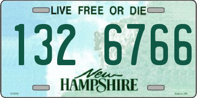 NH license plate 1326766