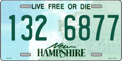NH license plate 1326877