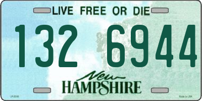 NH license plate 1326944