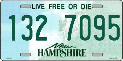 NH license plate 1327095