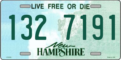NH license plate 1327191