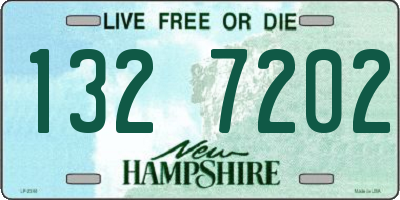 NH license plate 1327202