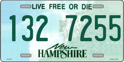 NH license plate 1327255