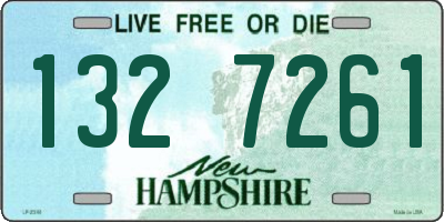 NH license plate 1327261