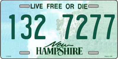 NH license plate 1327277