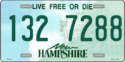 NH license plate 1327288