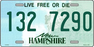 NH license plate 1327290