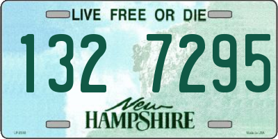 NH license plate 1327295