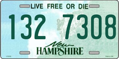 NH license plate 1327308