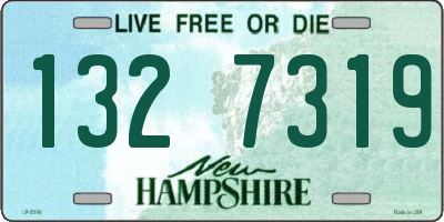 NH license plate 1327319