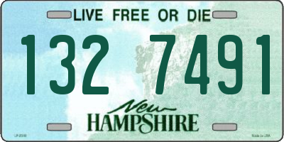 NH license plate 1327491