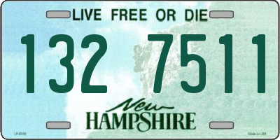 NH license plate 1327511
