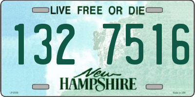 NH license plate 1327516