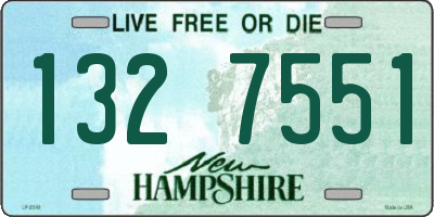 NH license plate 1327551