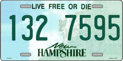 NH license plate 1327595