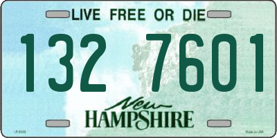 NH license plate 1327601