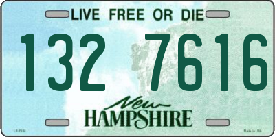 NH license plate 1327616