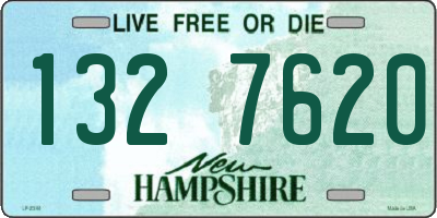 NH license plate 1327620