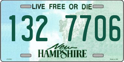 NH license plate 1327706