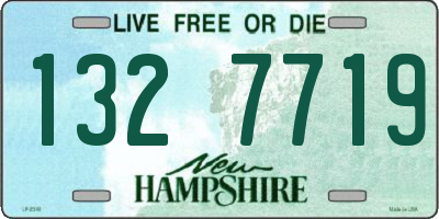 NH license plate 1327719