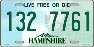 NH license plate 1327761