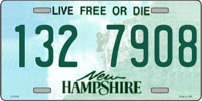 NH license plate 1327908