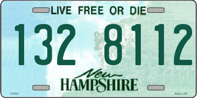 NH license plate 1328112