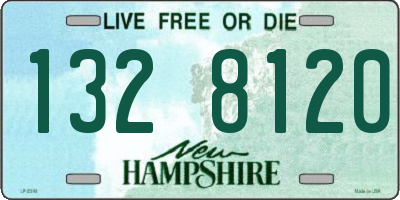 NH license plate 1328120