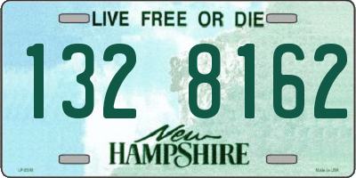 NH license plate 1328162