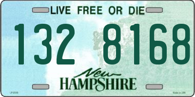 NH license plate 1328168