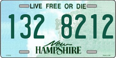 NH license plate 1328212