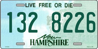 NH license plate 1328226