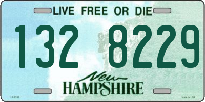 NH license plate 1328229