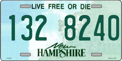NH license plate 1328240