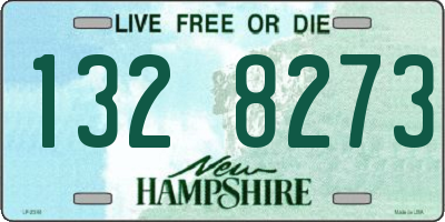NH license plate 1328273