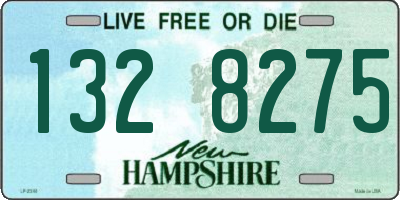 NH license plate 1328275