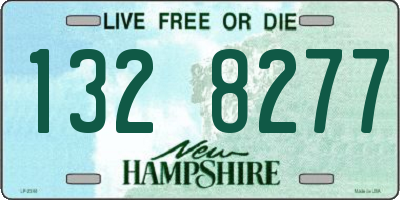 NH license plate 1328277
