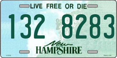 NH license plate 1328283