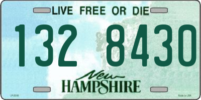NH license plate 1328430