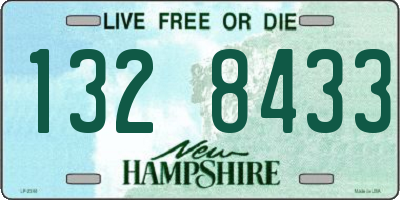 NH license plate 1328433