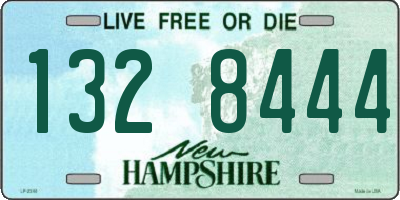 NH license plate 1328444