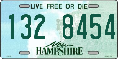 NH license plate 1328454