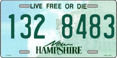 NH license plate 1328483